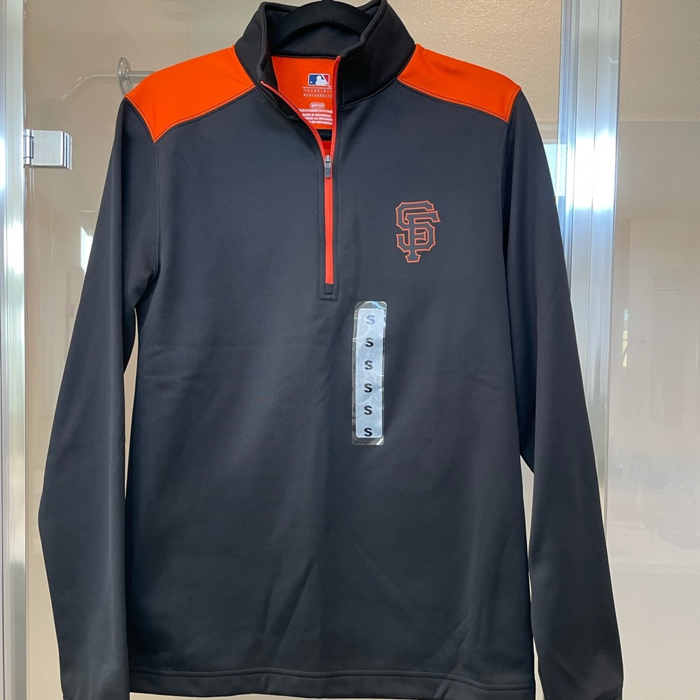 San Francisco Giants Women’s Small Sweatshirt Jacket Pullover MLB NWT